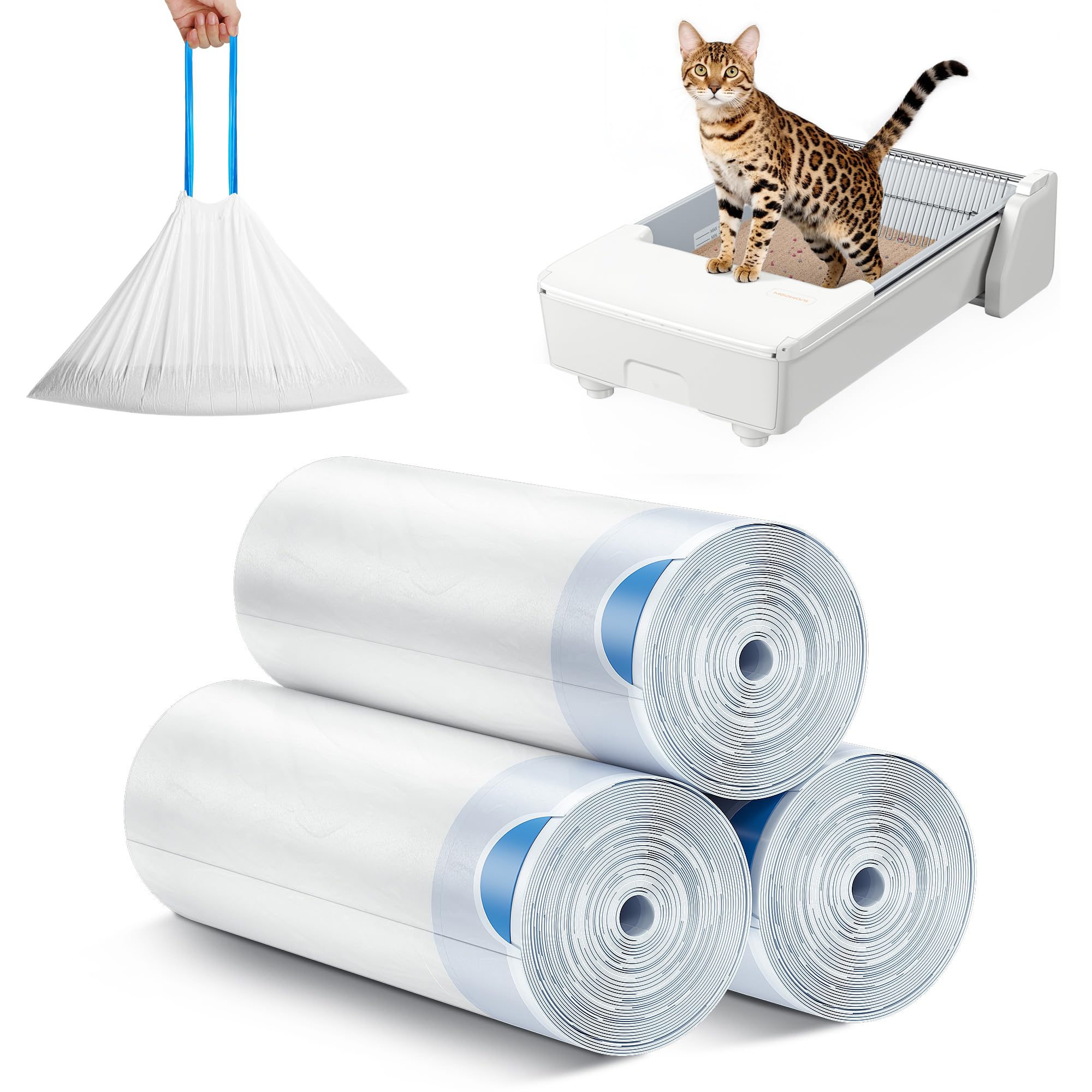 Amazon.com : Meowant Cat Litter Box Liner for SC03, Heavy Duty